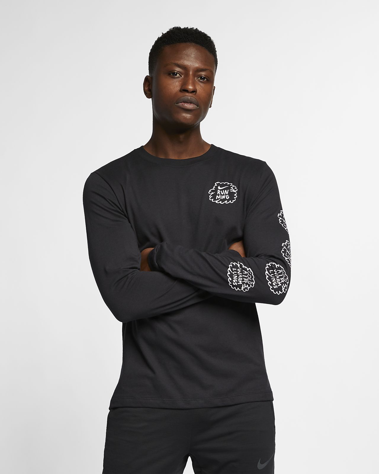 Manga Larga Hombre Bell Dri Nike Running De Fit Nathan Camiseta 4RjL5cqA3