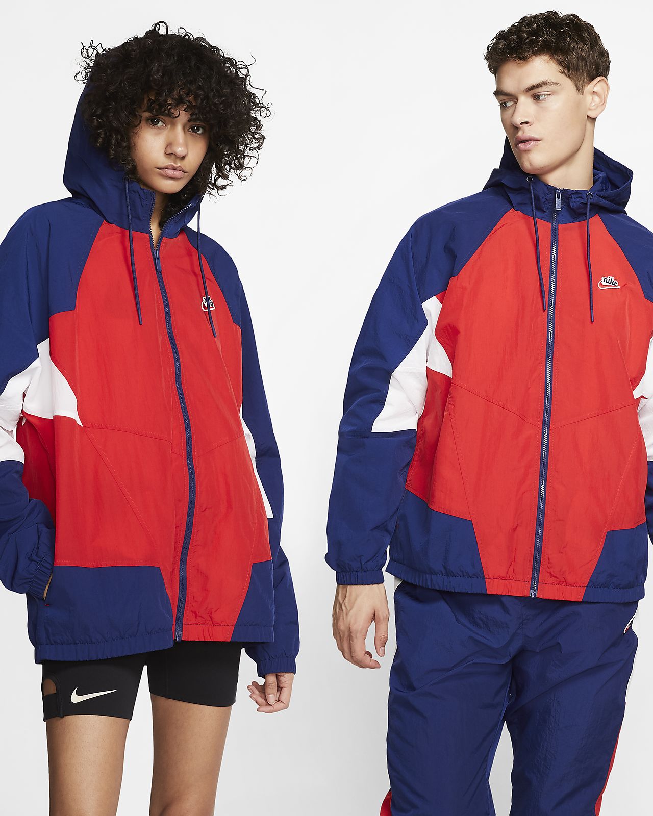 nike sportswear heritage windbreaker