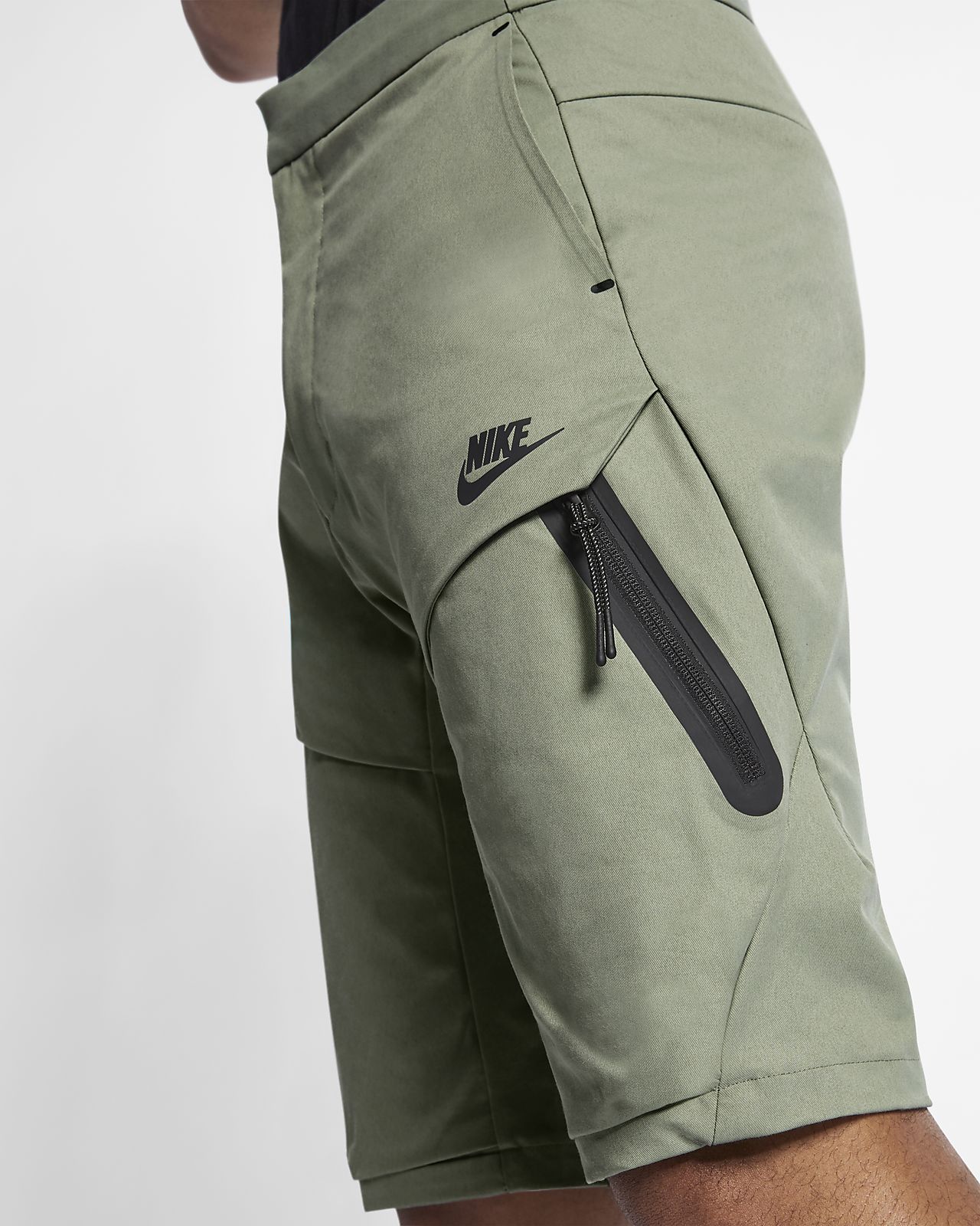 nike zipper shorts