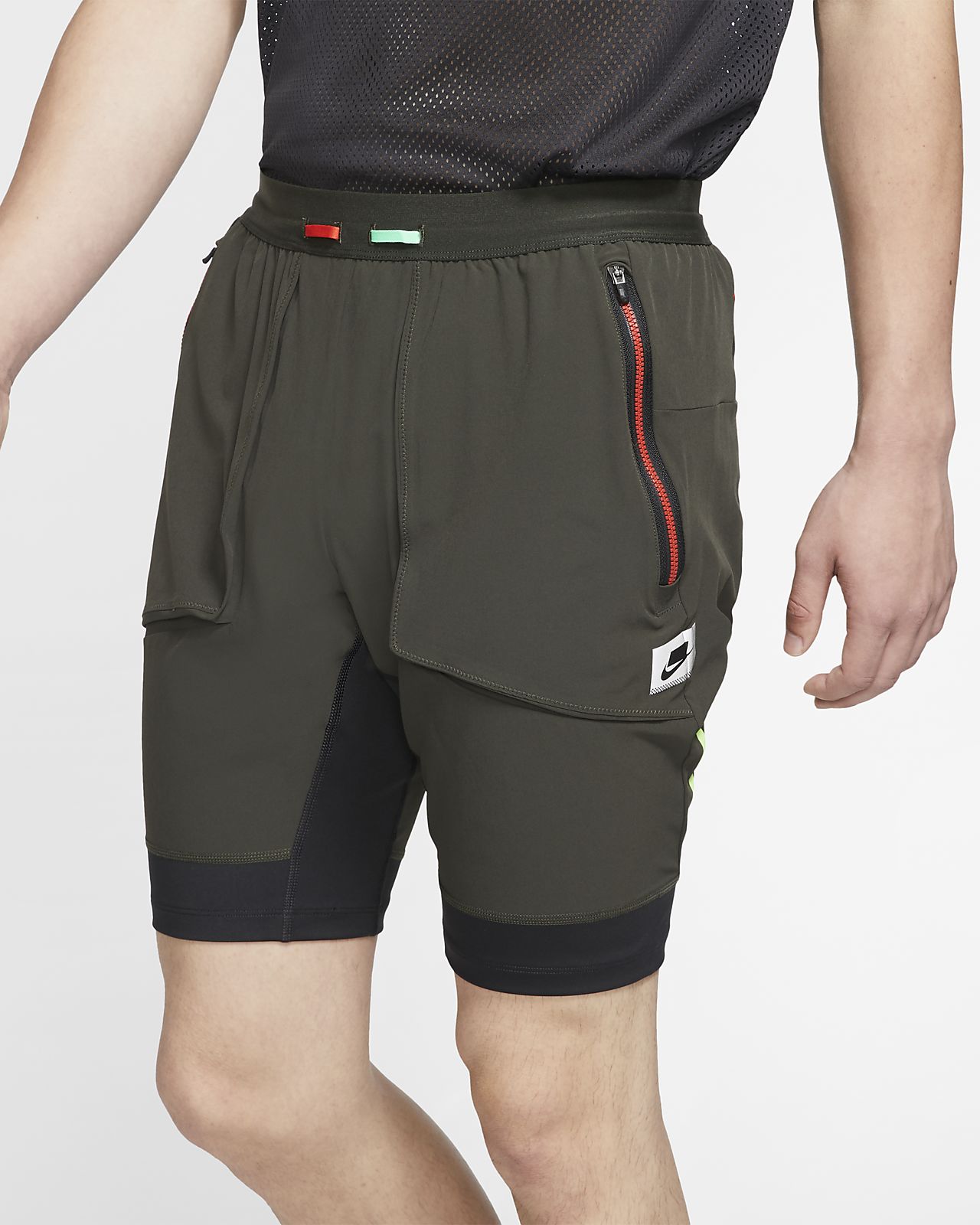 nike hybrid running shorts
