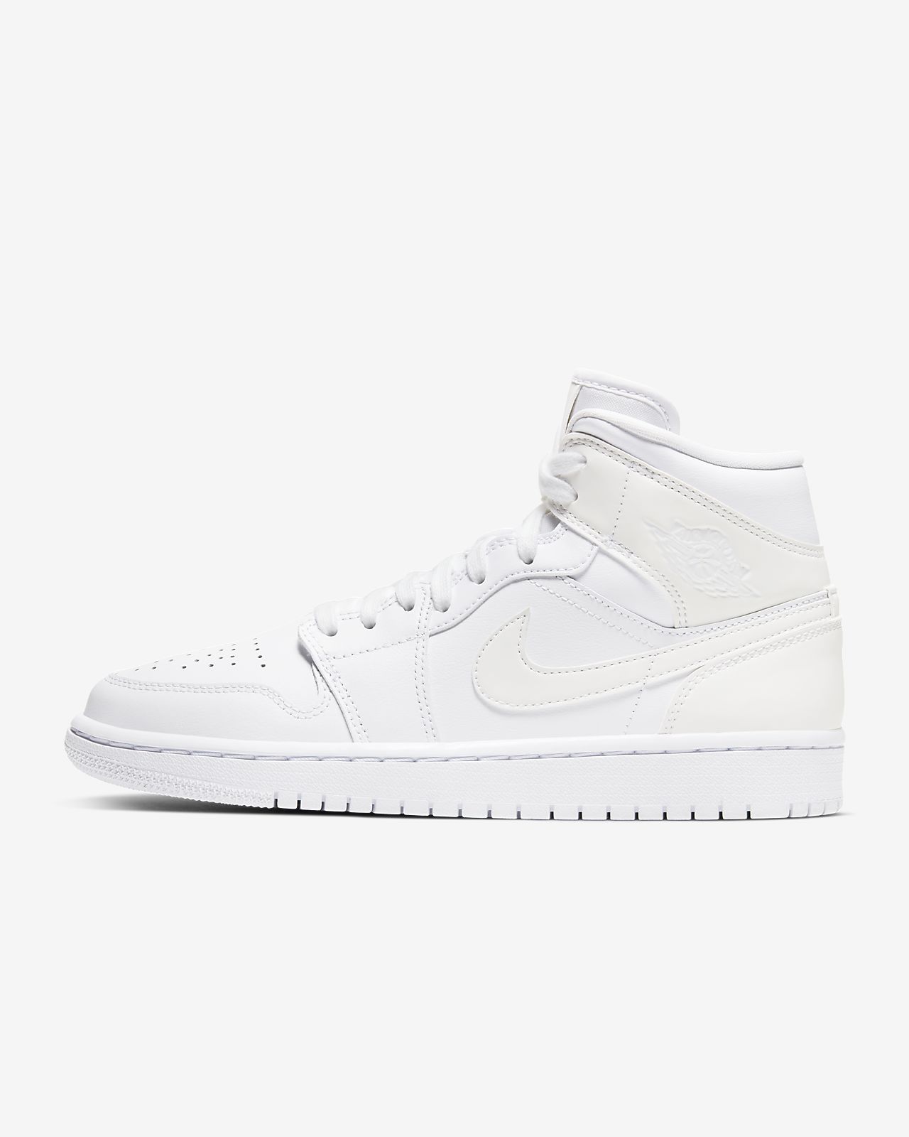 nike air jordan 1 mid blanche