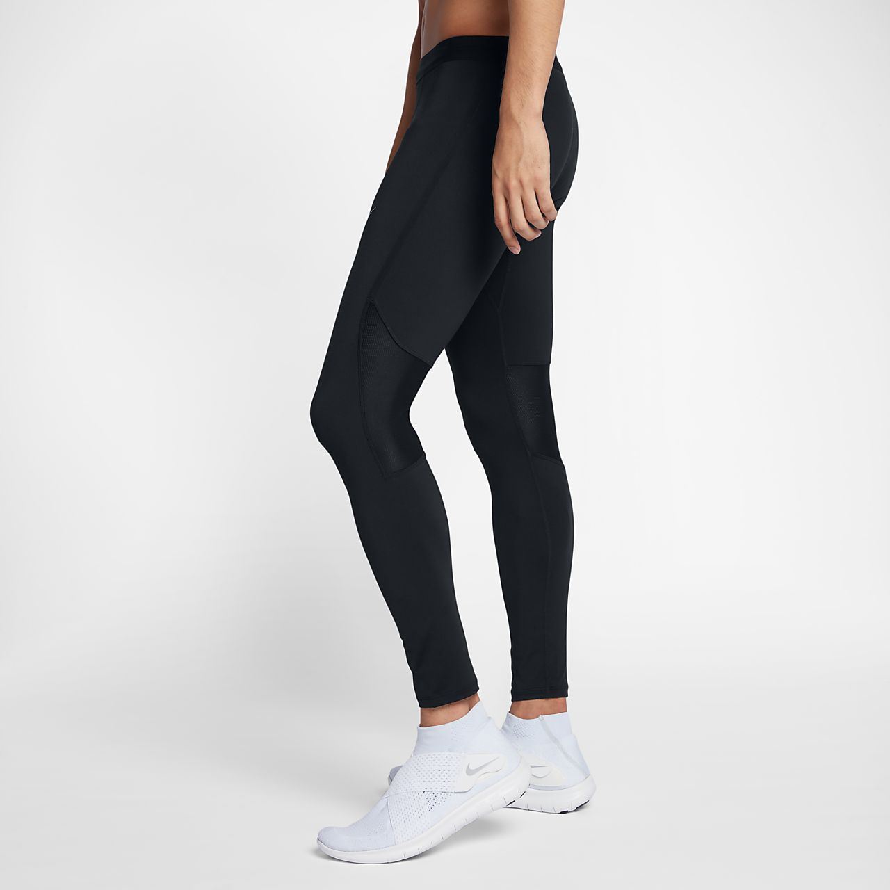 nike shield tech running tights