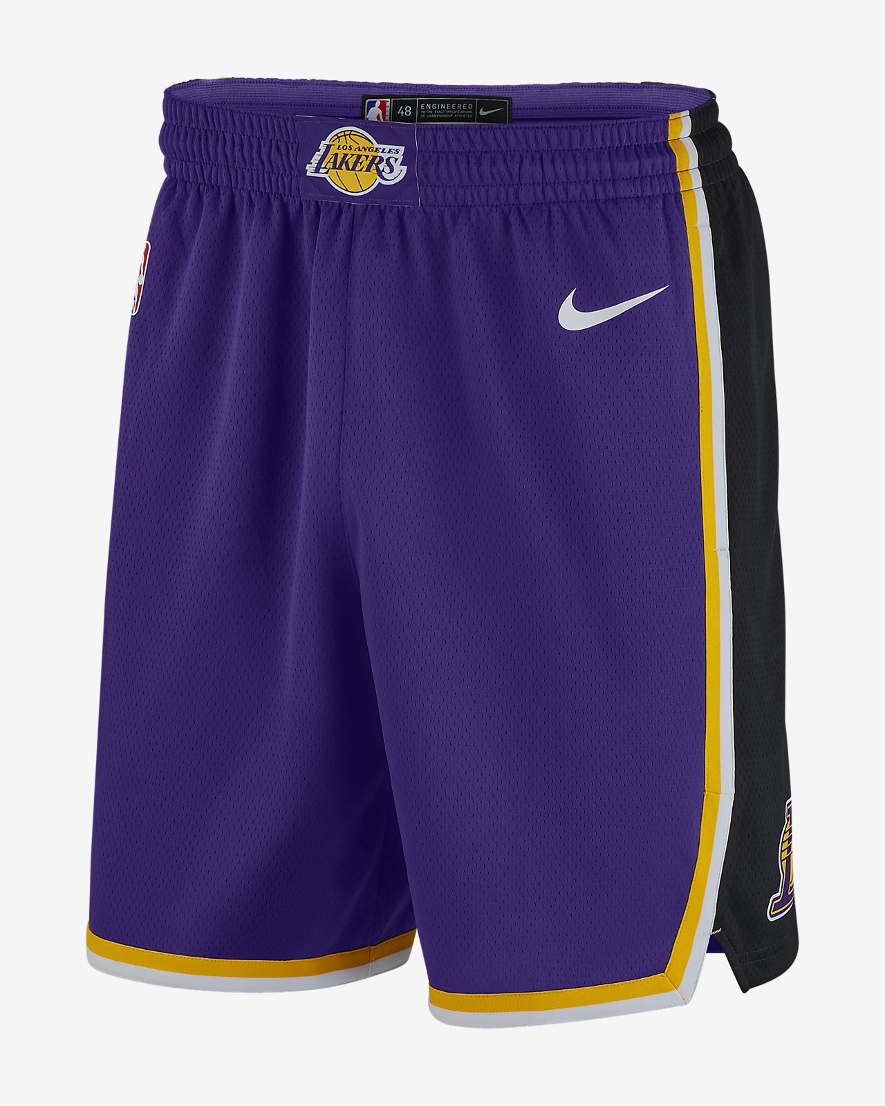 Lakers Hose - Los Angeles Lakers Icon Edition Nike Nba Swingman Shorts ...