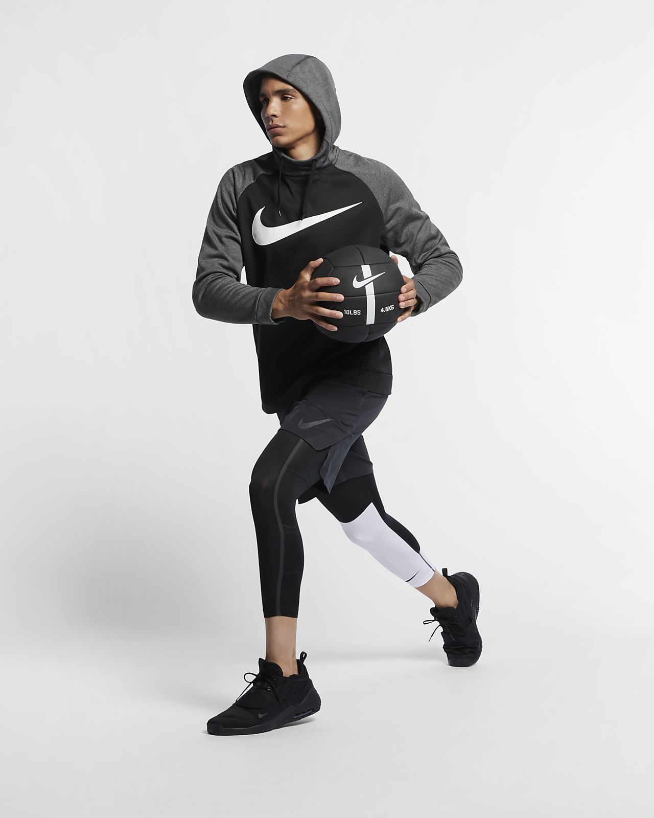 nike men's therma swoosh essential hoodie