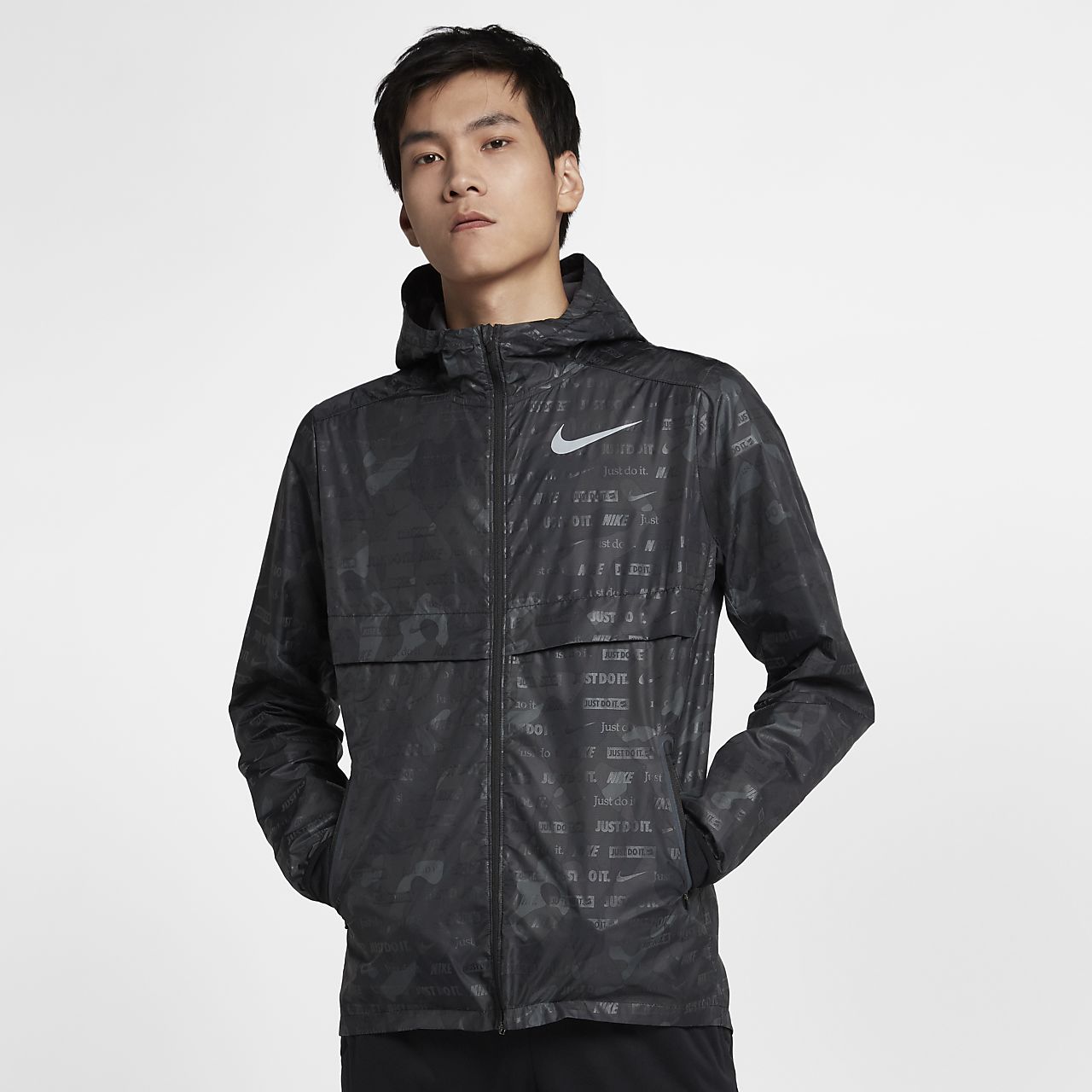 Uomo Running It Shield Da Giacca Ghost Nike Flash Wg5YWpqZ