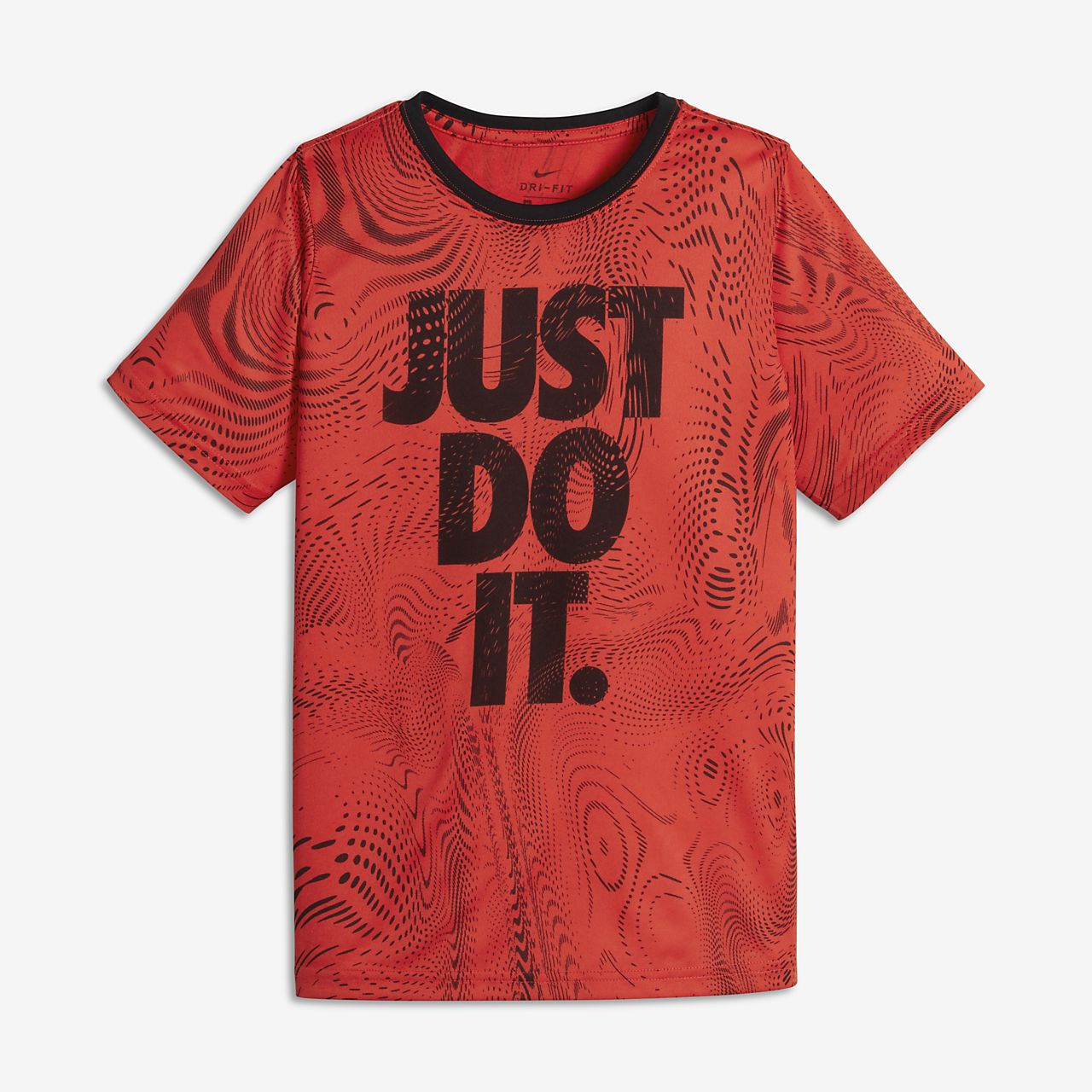 nike t shirts kids red