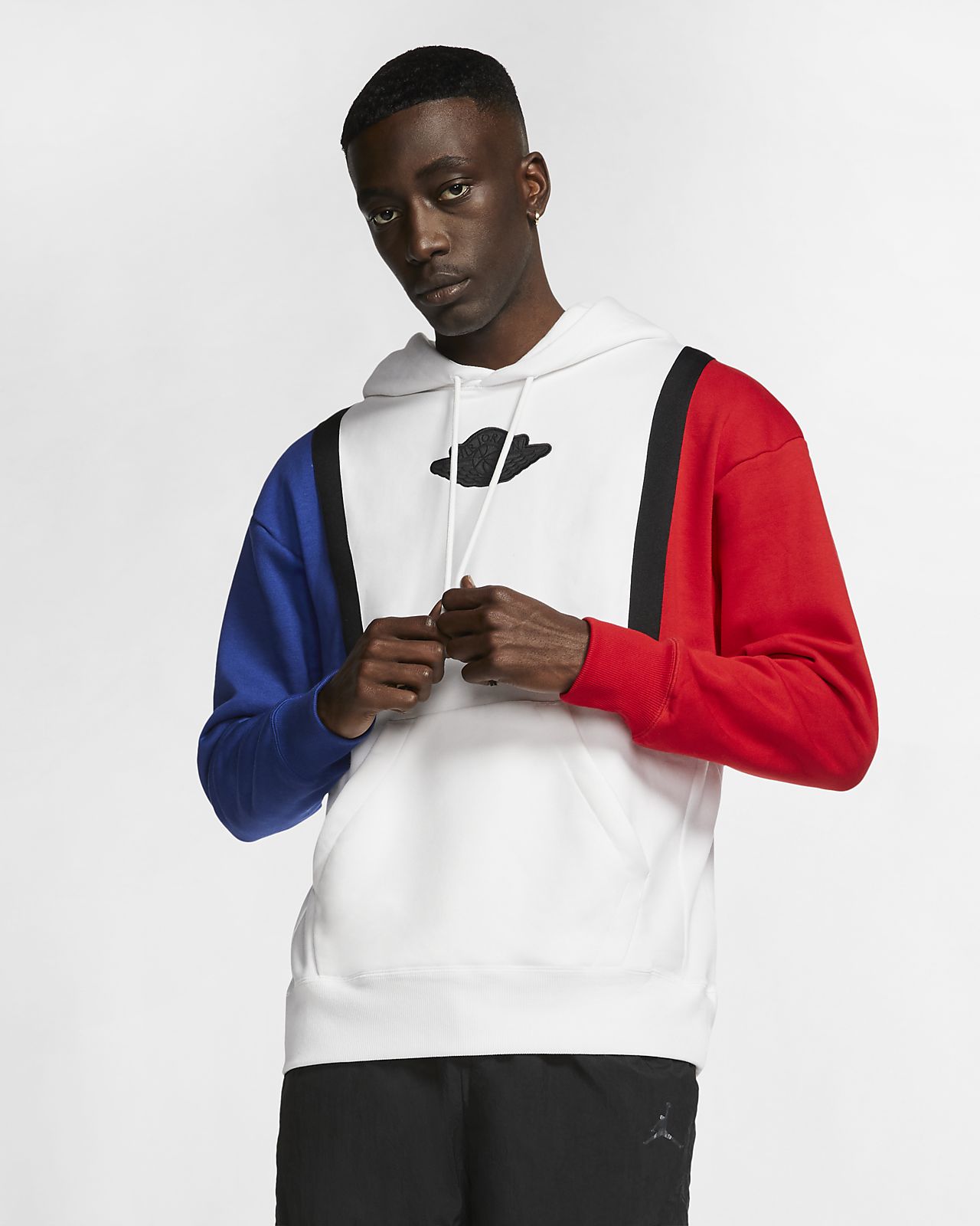 red jordan hoodie mens