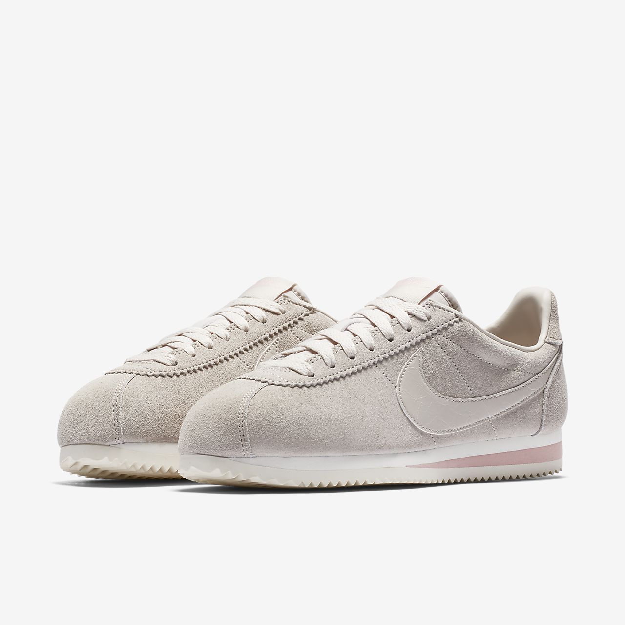 nike cortez suede beige