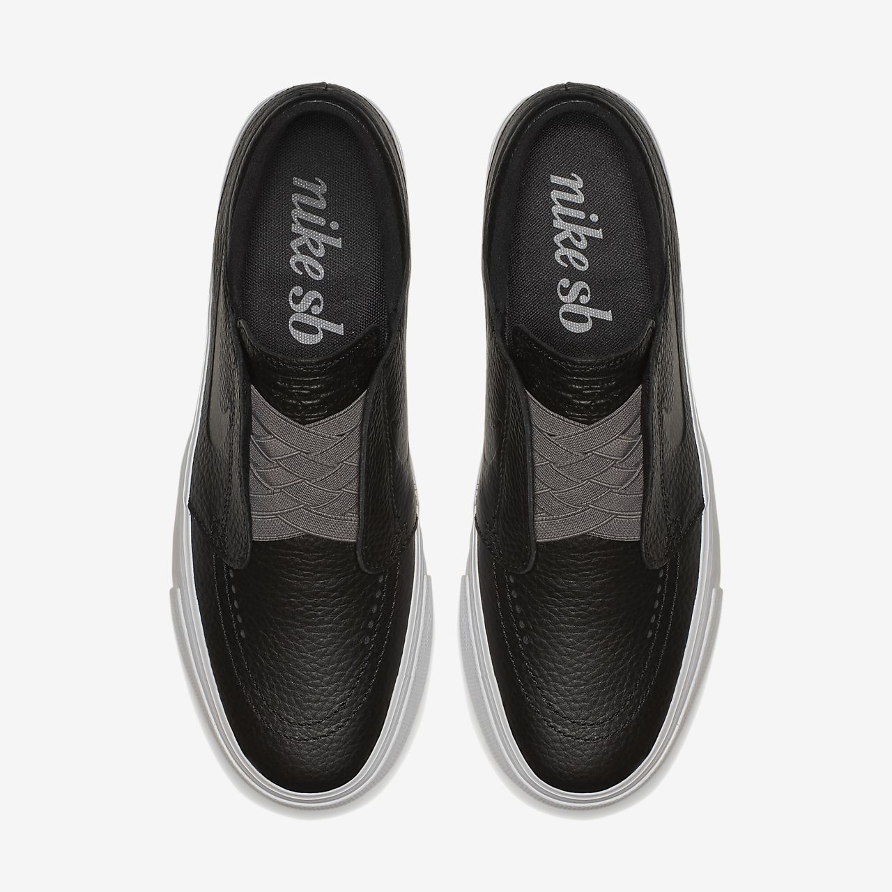 nike janoski slip on uomo nero