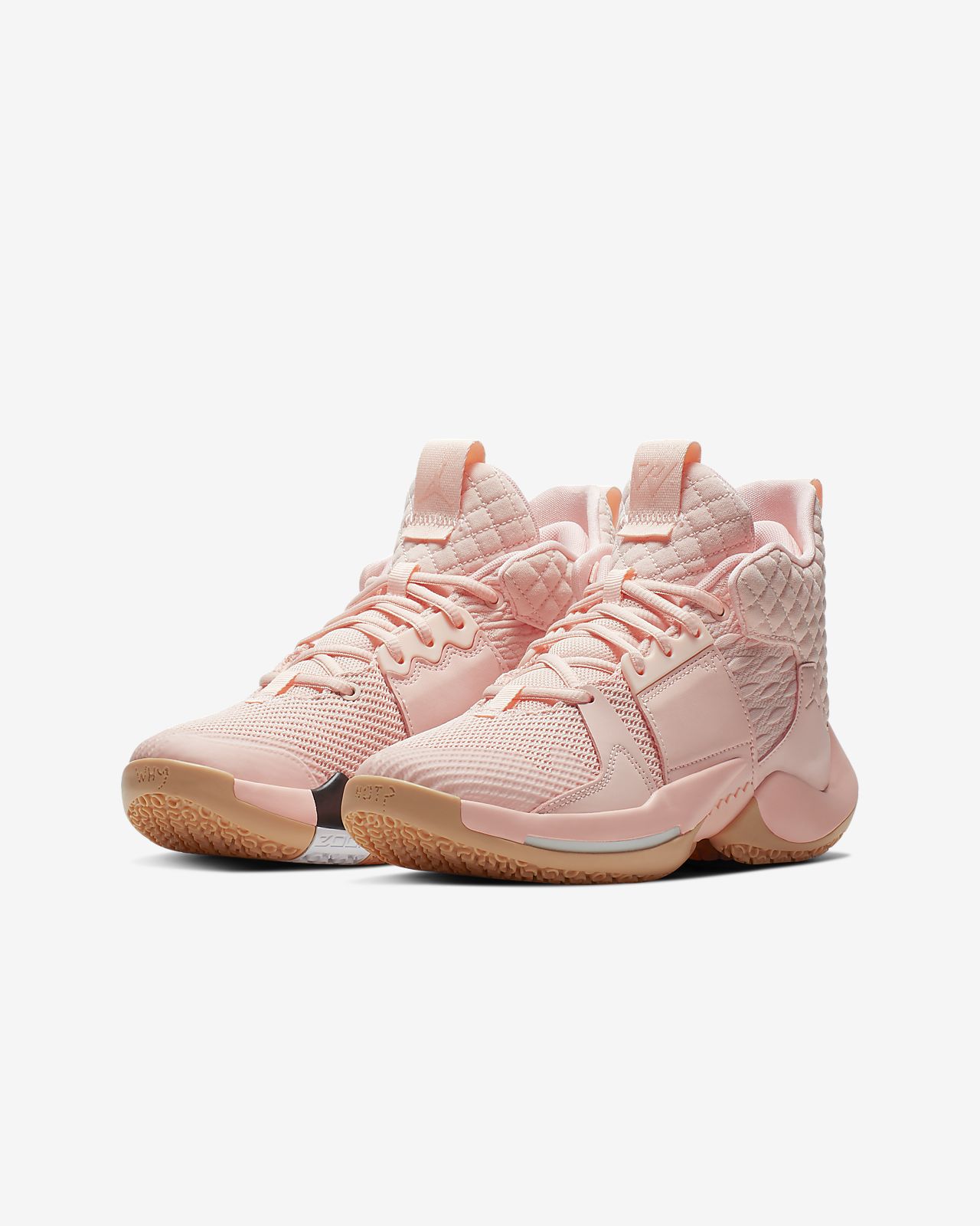 baby pink basketball shoes