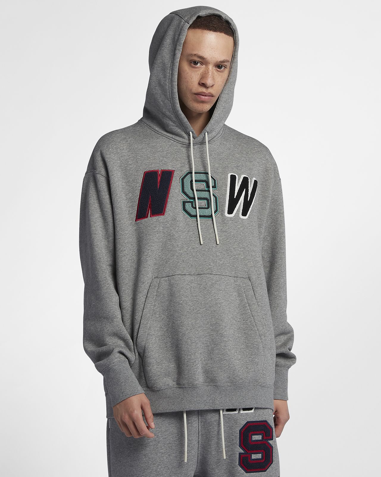 Nike Sportswear NSW Men's Loose Fit Fleece Hoodie.