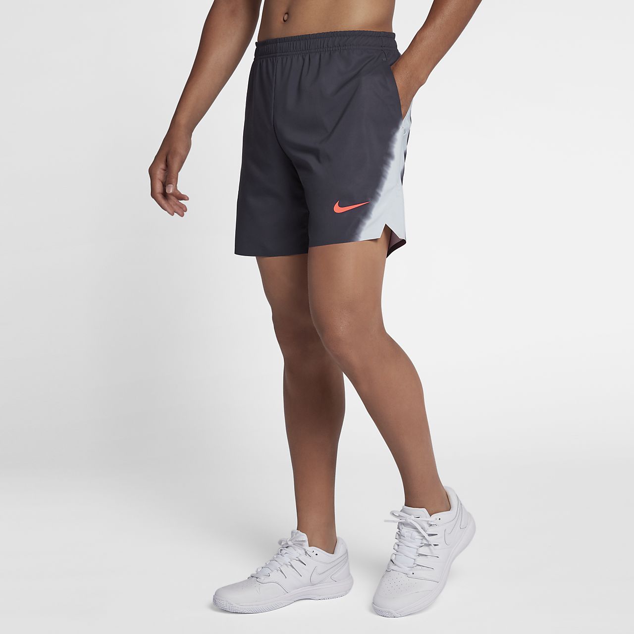 black nike tennis shorts