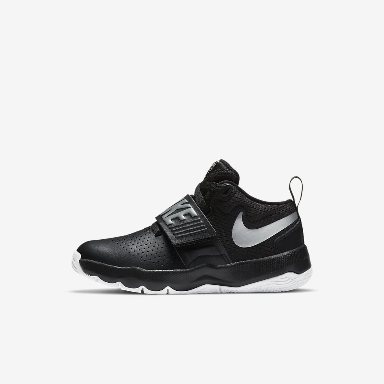 nike team hustle d8 black