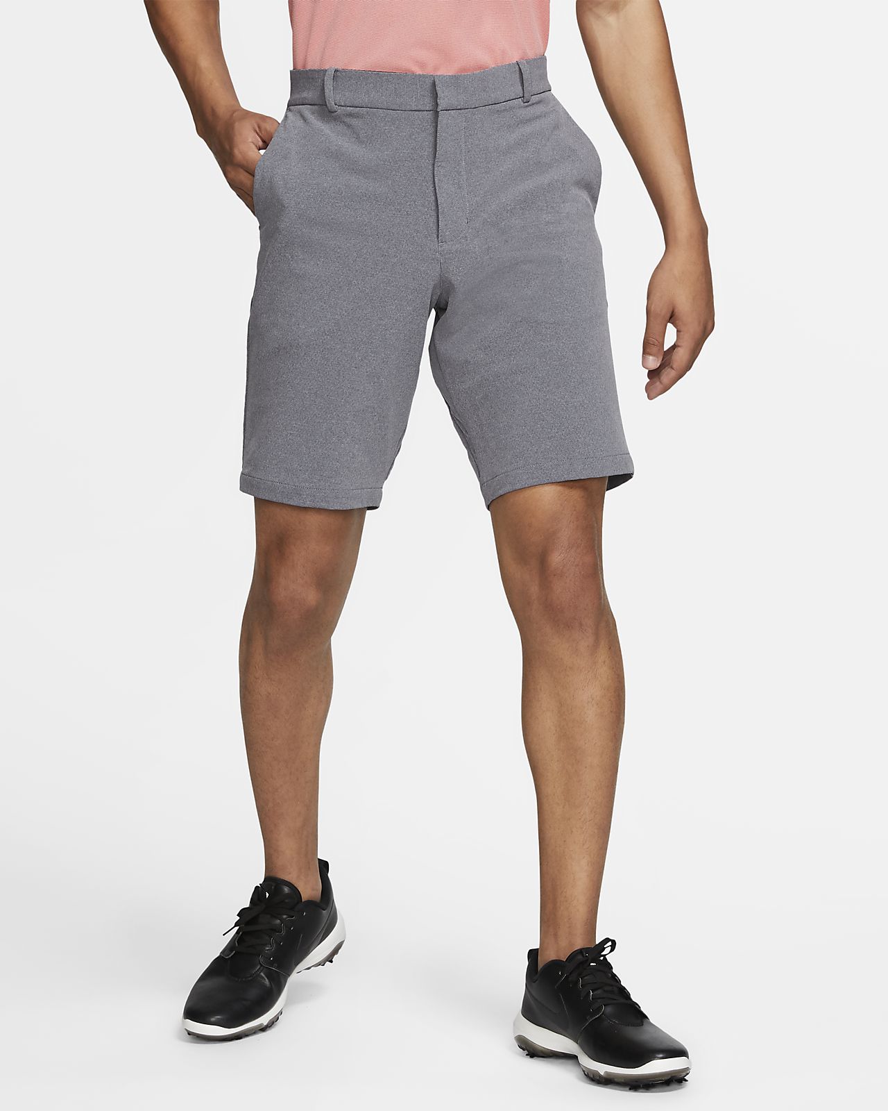 skinny fit golf shorts