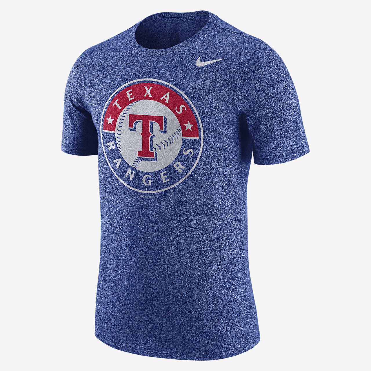 Nike Marled (MLB Rangers) Men's T-Shirts Royal Nike Marled (MLB Rangers) Men's T-Shirts Royal