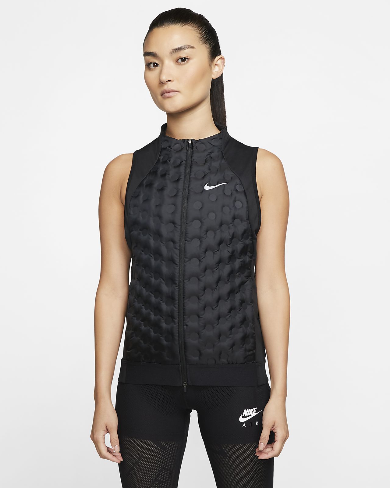 chaleco nike mujer blanco