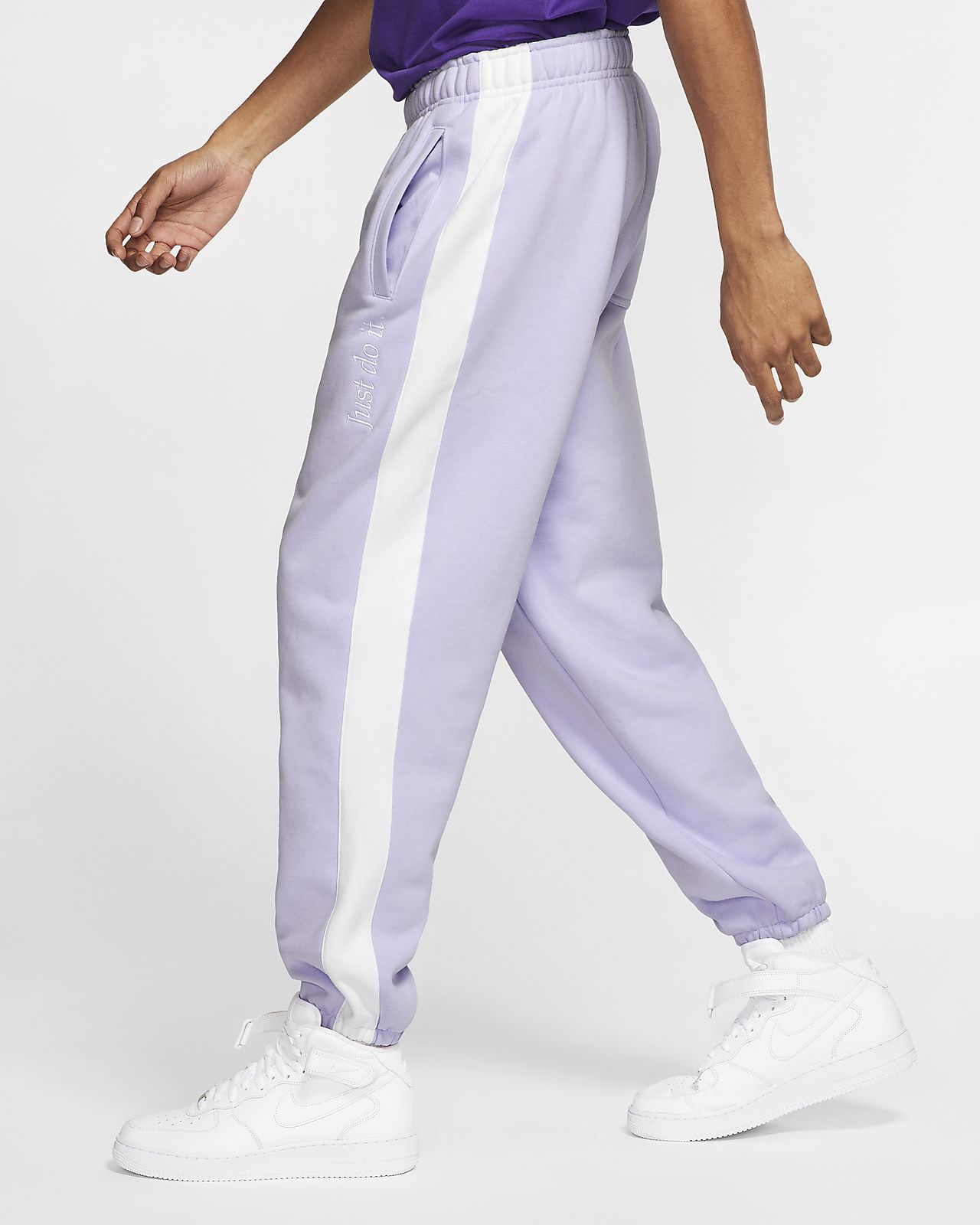 pantalon nike homme violet