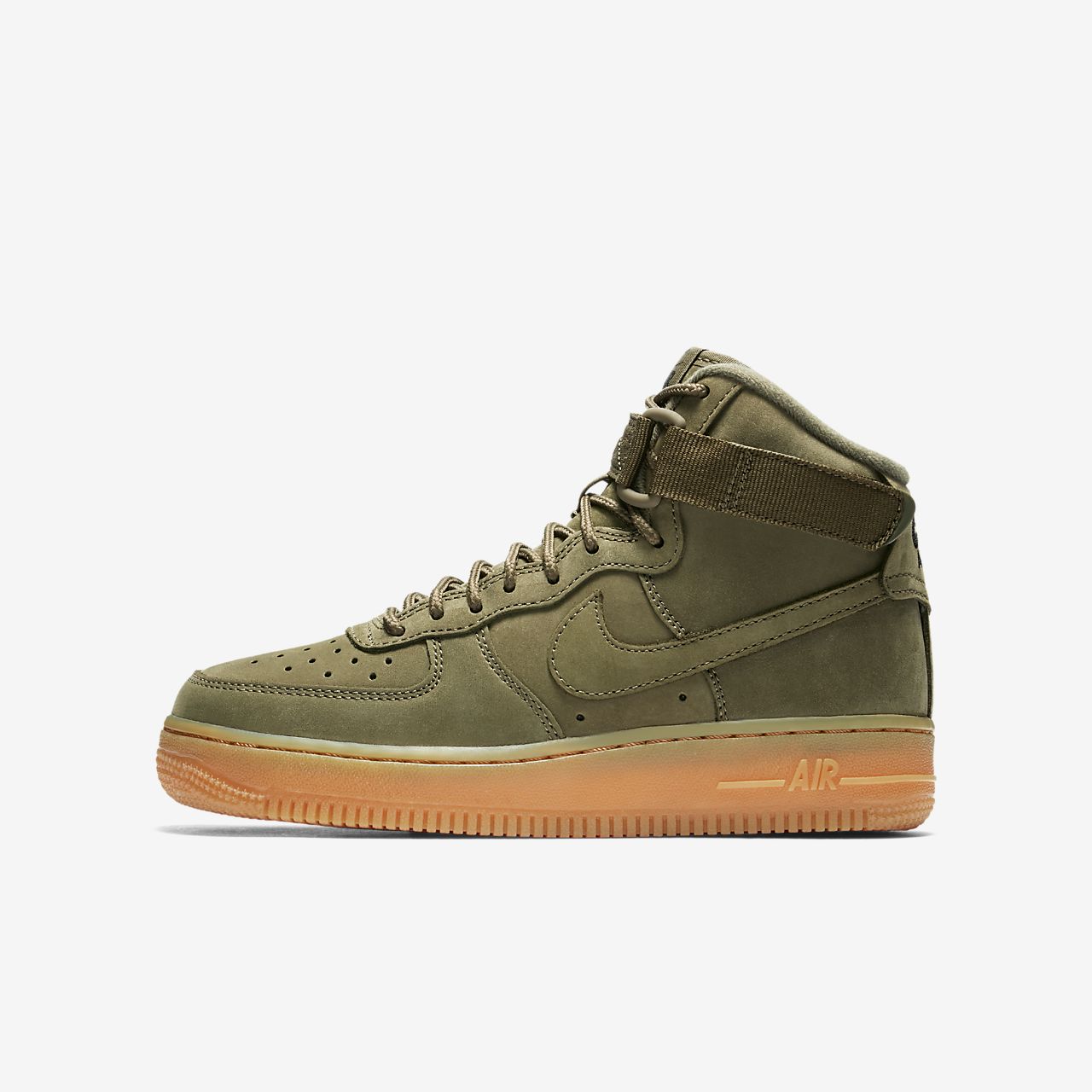 nike air force one high schwarz
