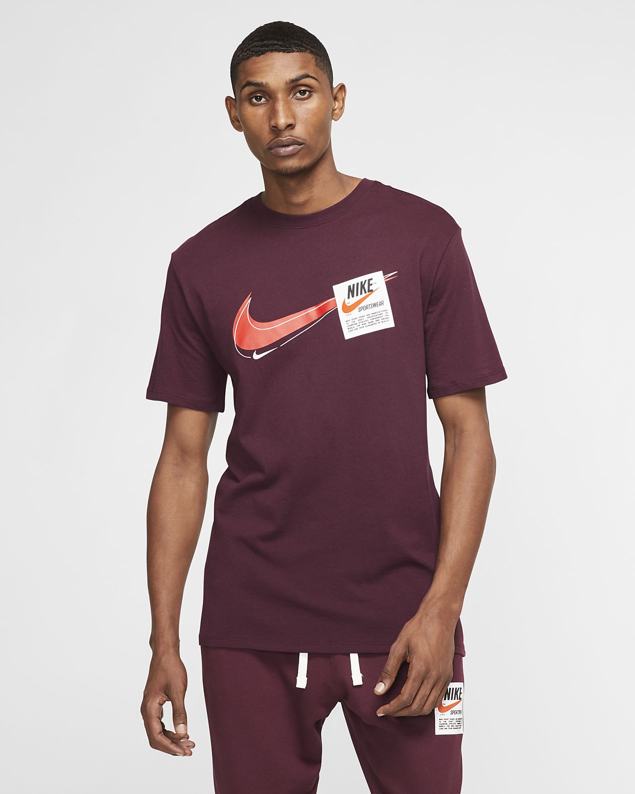 Nike Sportswear Men's Printed T Shirt Nike Sportswear AIR TOP Print T shirt