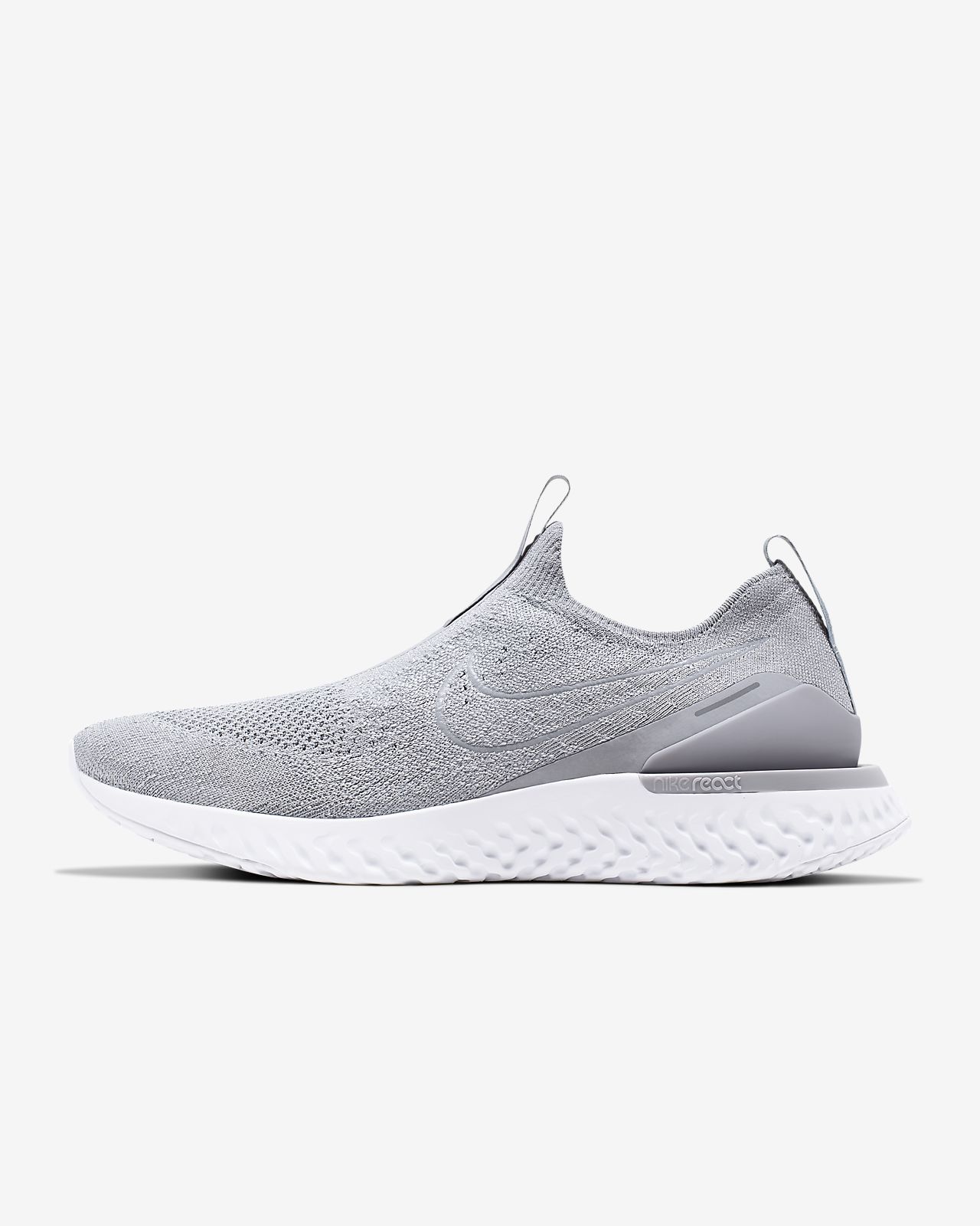 nike epic react flyknit without laces