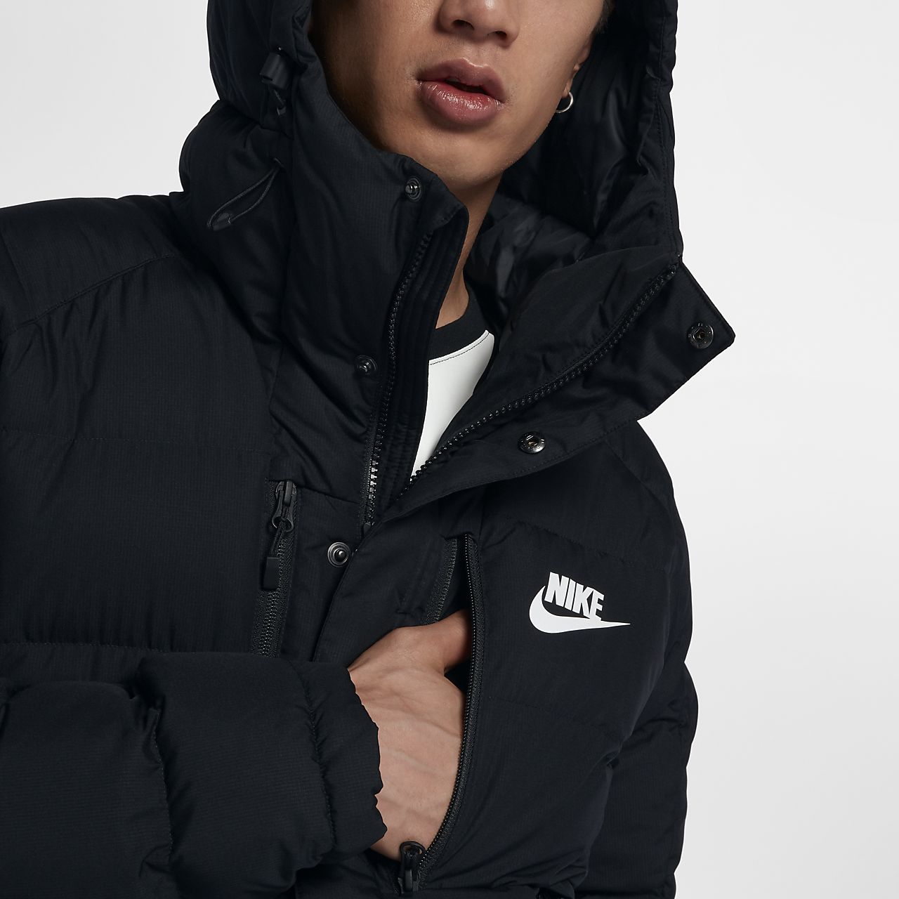 mens nike parka jacket