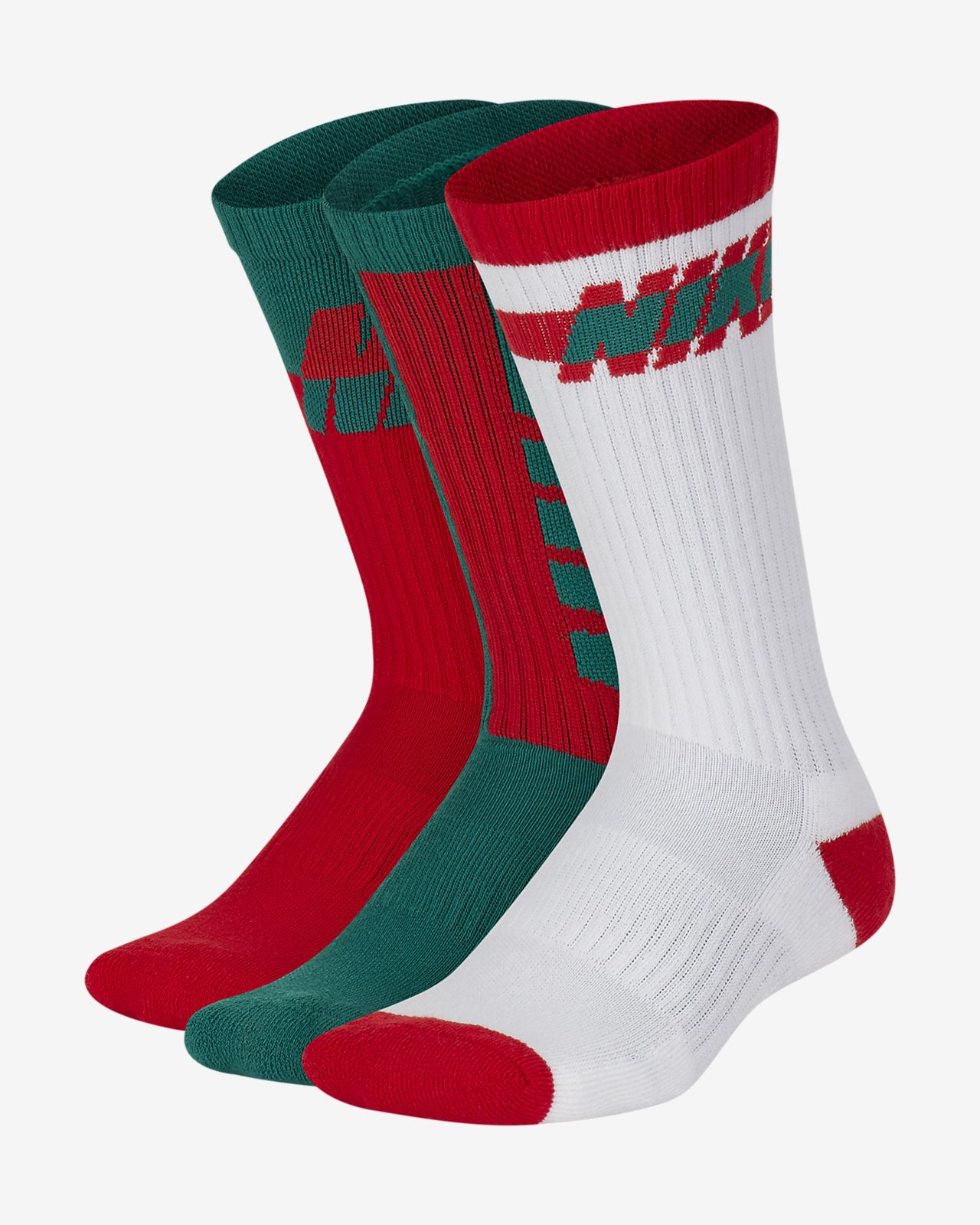 christmas socks nike
