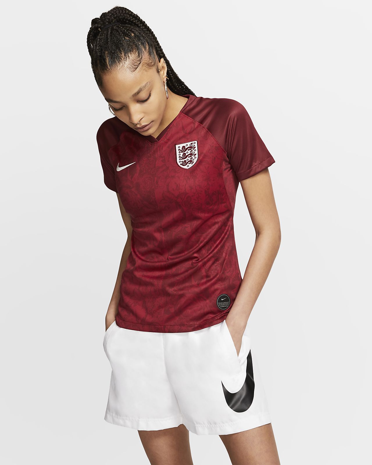 England 2019 Stadium Away Women's Football Shirt. Nike AE