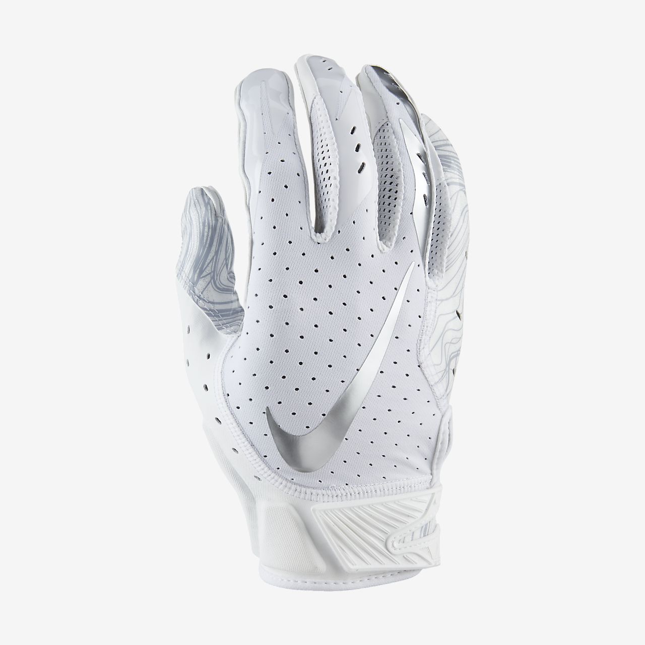 white nike vapor jet gloves