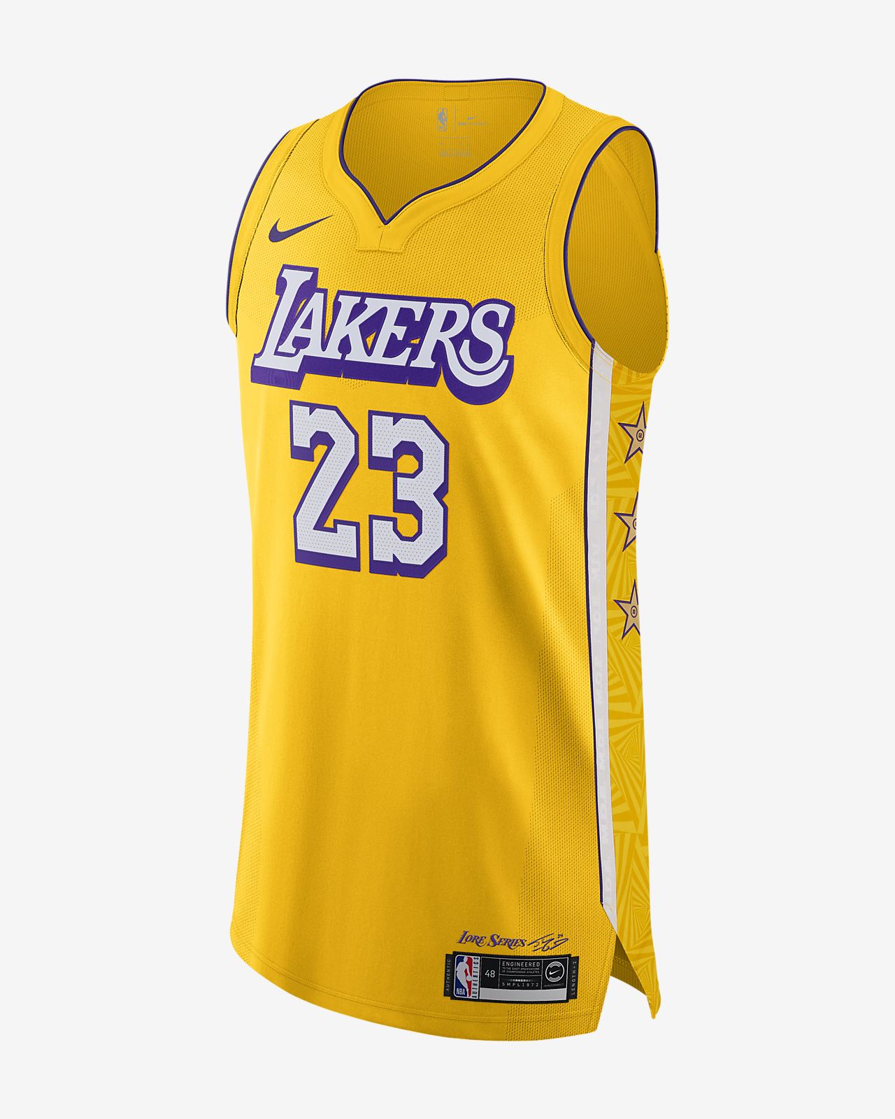 LeBron James Lakers - City Edition Men's Nike NBA ...