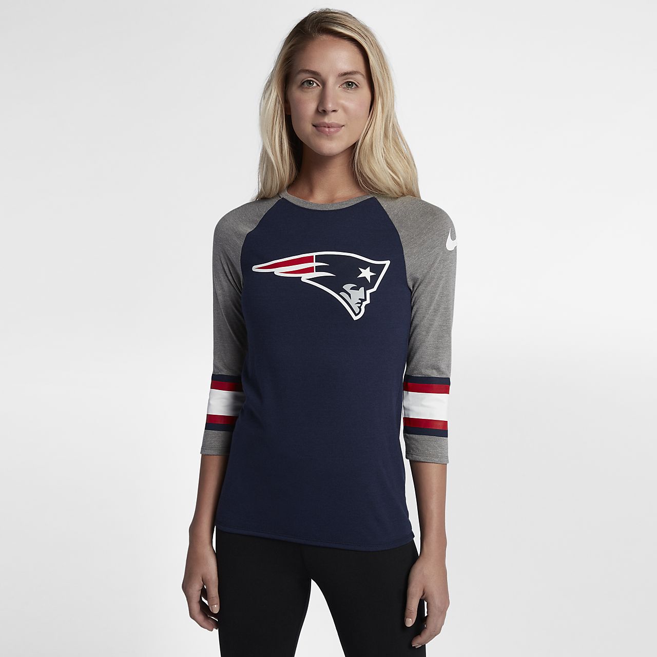 Playera de manga de tres cuartos para mujer Nike Tri-Blend Raglan ... Playera de manga de tres cuartos para mujer Nike Tri-Blend Raglan ...