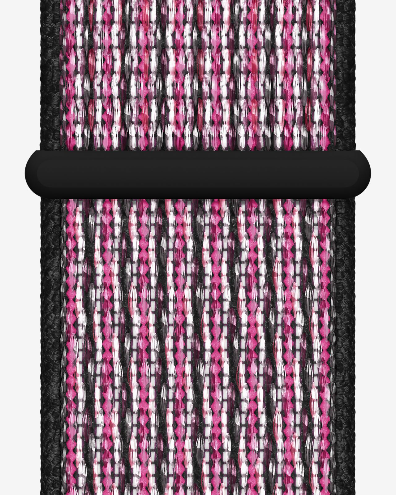 black and pink nike apple watch band