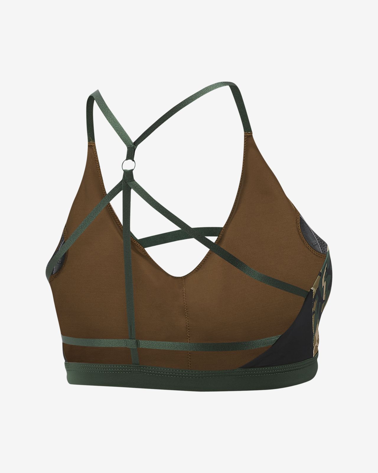 camo sports bra nike