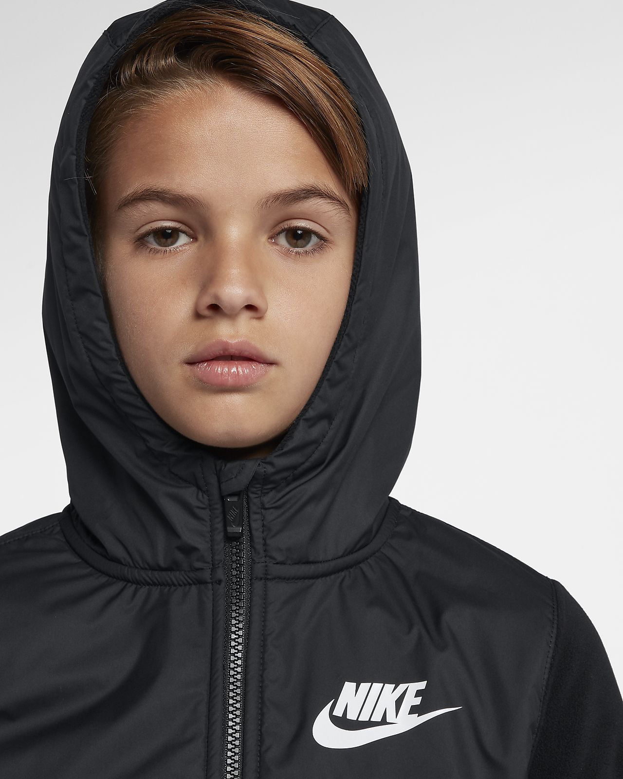 boys black nike jacket