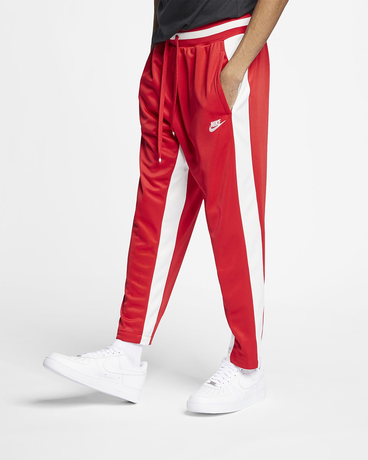 pantaloni nike rosse