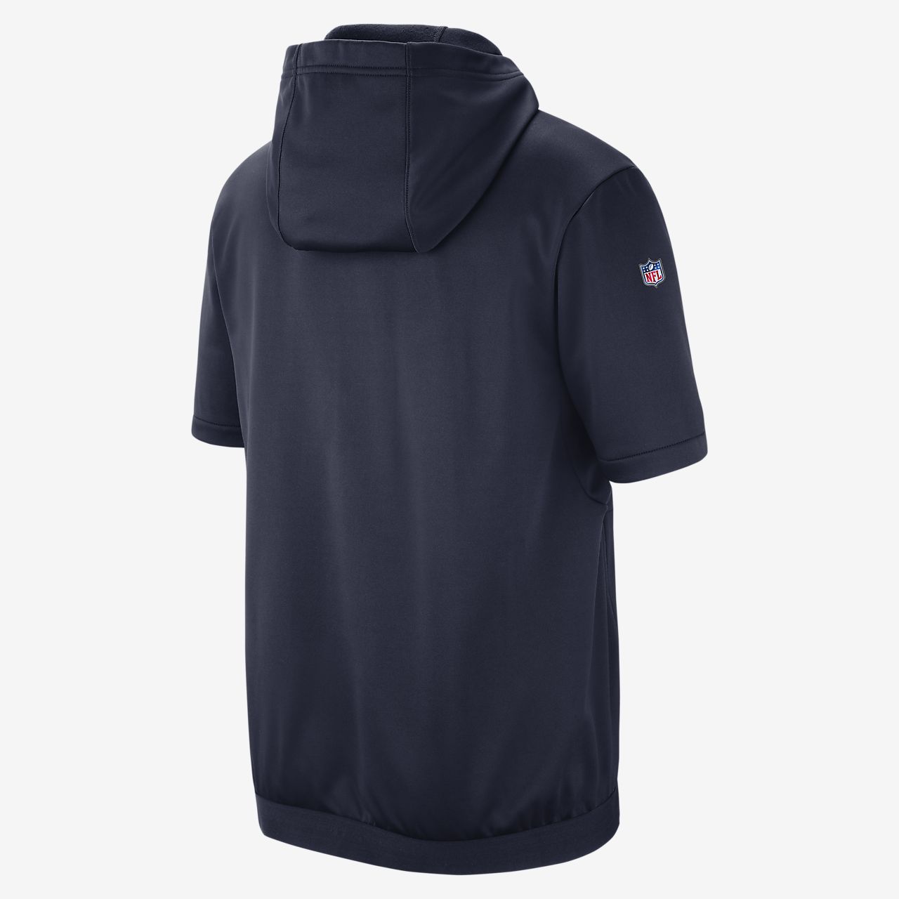 nike patriots short sleeve hoodie