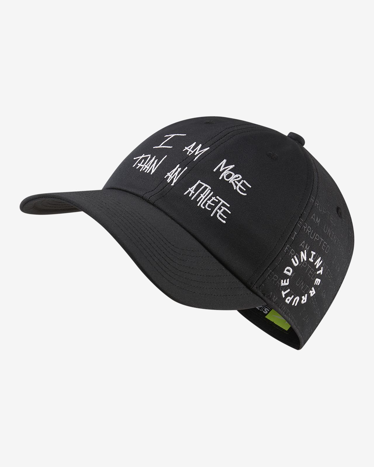 Casquette réglable Nike Heritage86 « More Than An Athlete » Casquette réglable Nike Heritage86 « More Than An Athlete »