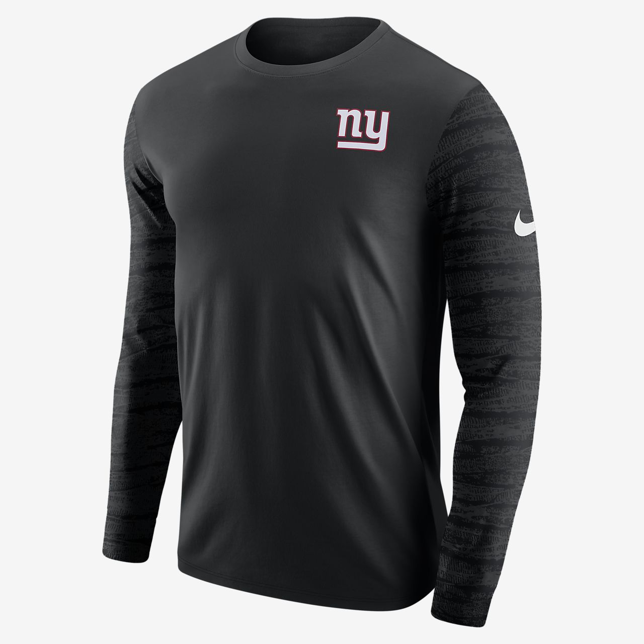 Pánské tričko s dlouhým rukávem Nike Enzyme Pattern (NFL Giants) Pánské tričko s dlouhým rukávem Nike Enzyme Pattern (NFL Giants)