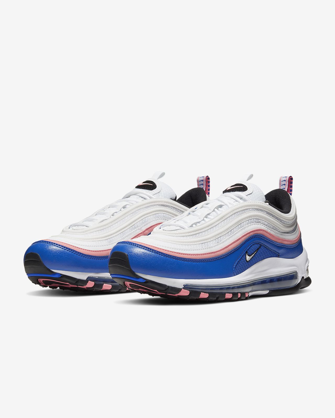 Nike Air Max 97 Men's Shoe. Nike Air Max 97 Sneaker Jungen blau rot im Online Shop von