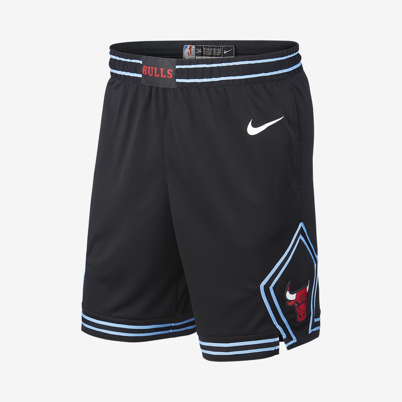 Chicago Bulls City Edition Swingman Men's Nike NBA Shorts Chicago Bulls City Edition Swingman Men's Nike NBA Shorts