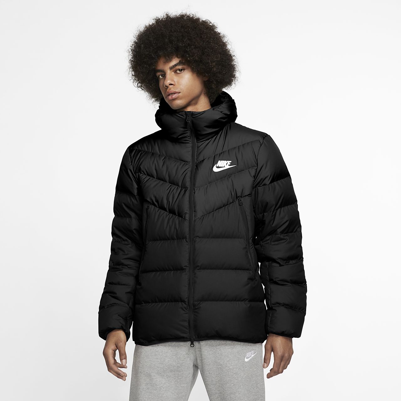 Nike Sportswear Windrunner Down Fill Herrenjacke mit Kapuze Nike Sportswear Windrunner Down Fill Herrenjacke mit Kapuze
