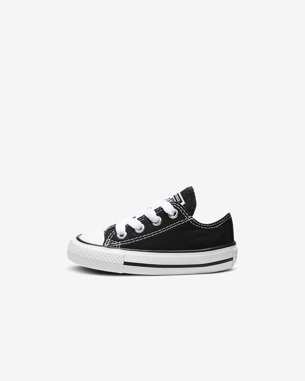 toddler black and white converse