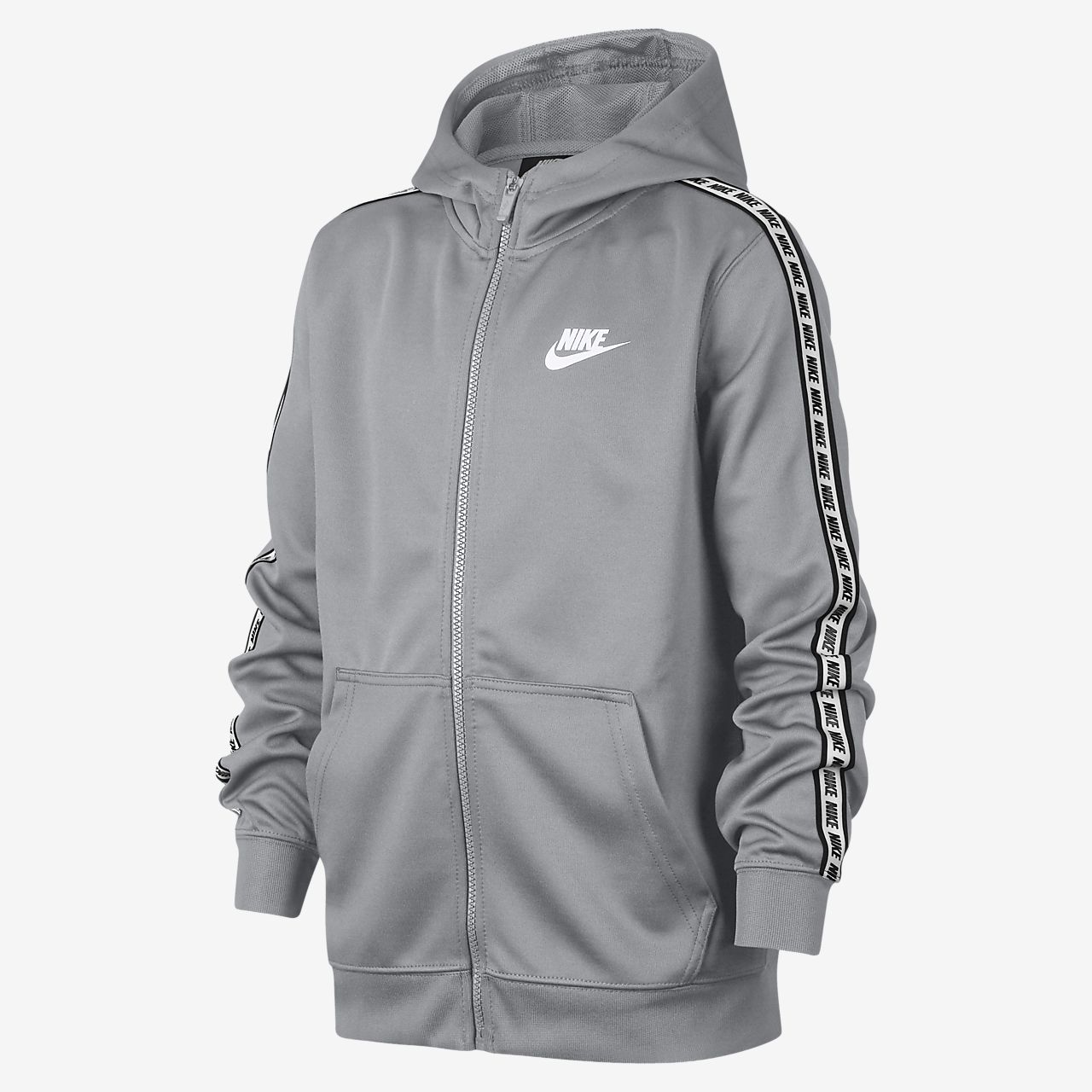 nike zip up no hood