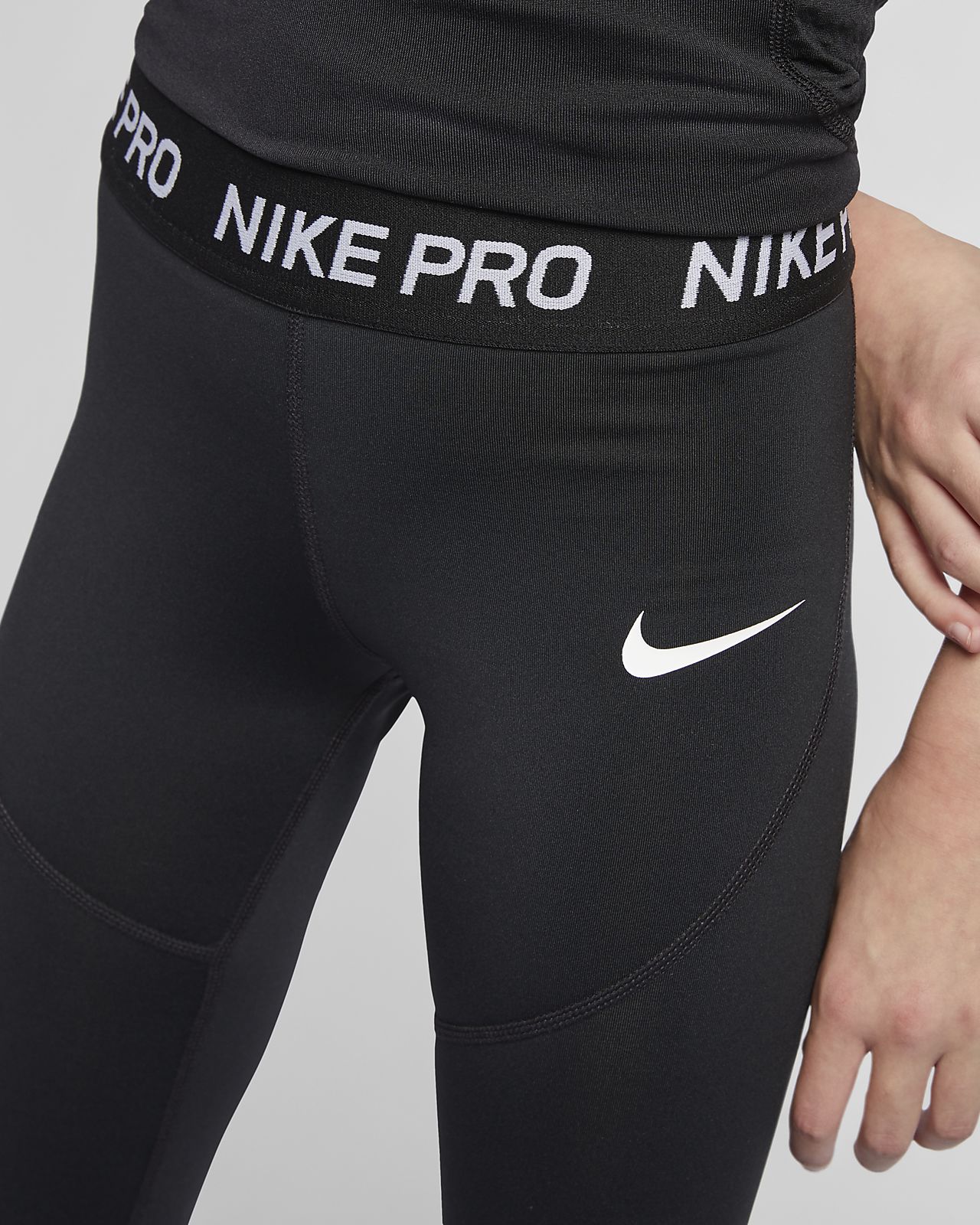 nike girl short tights