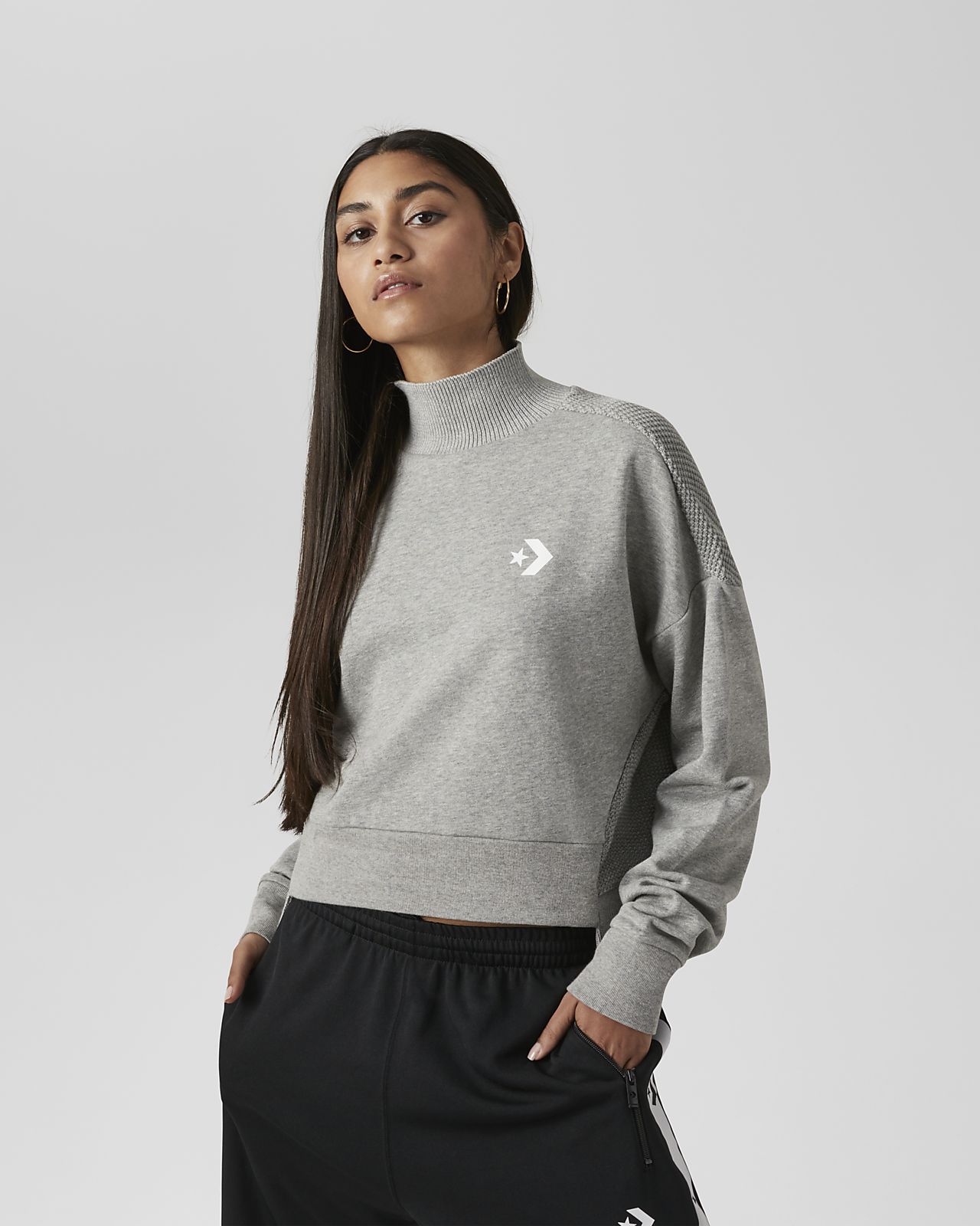 Download Converse Sweater Women's Mock-Neck Knit Shirt. Nike.com