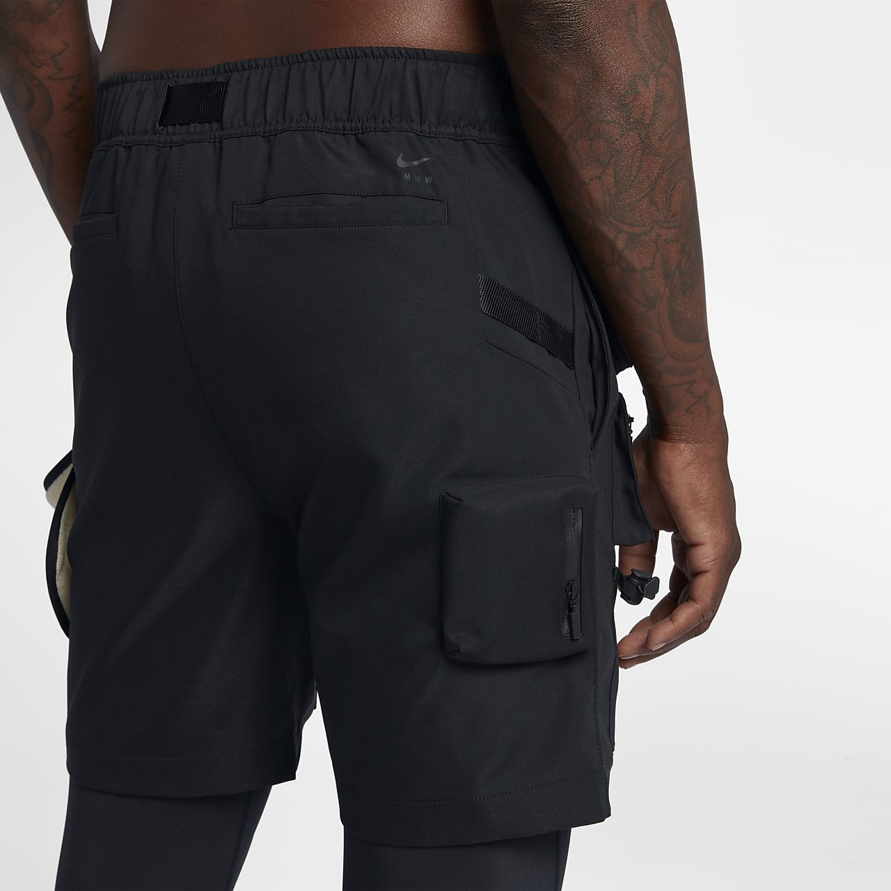 nike x mmw hybrid short with tight