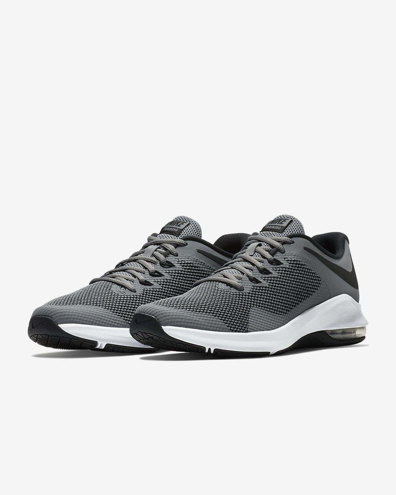 mens grey nike air max trainers