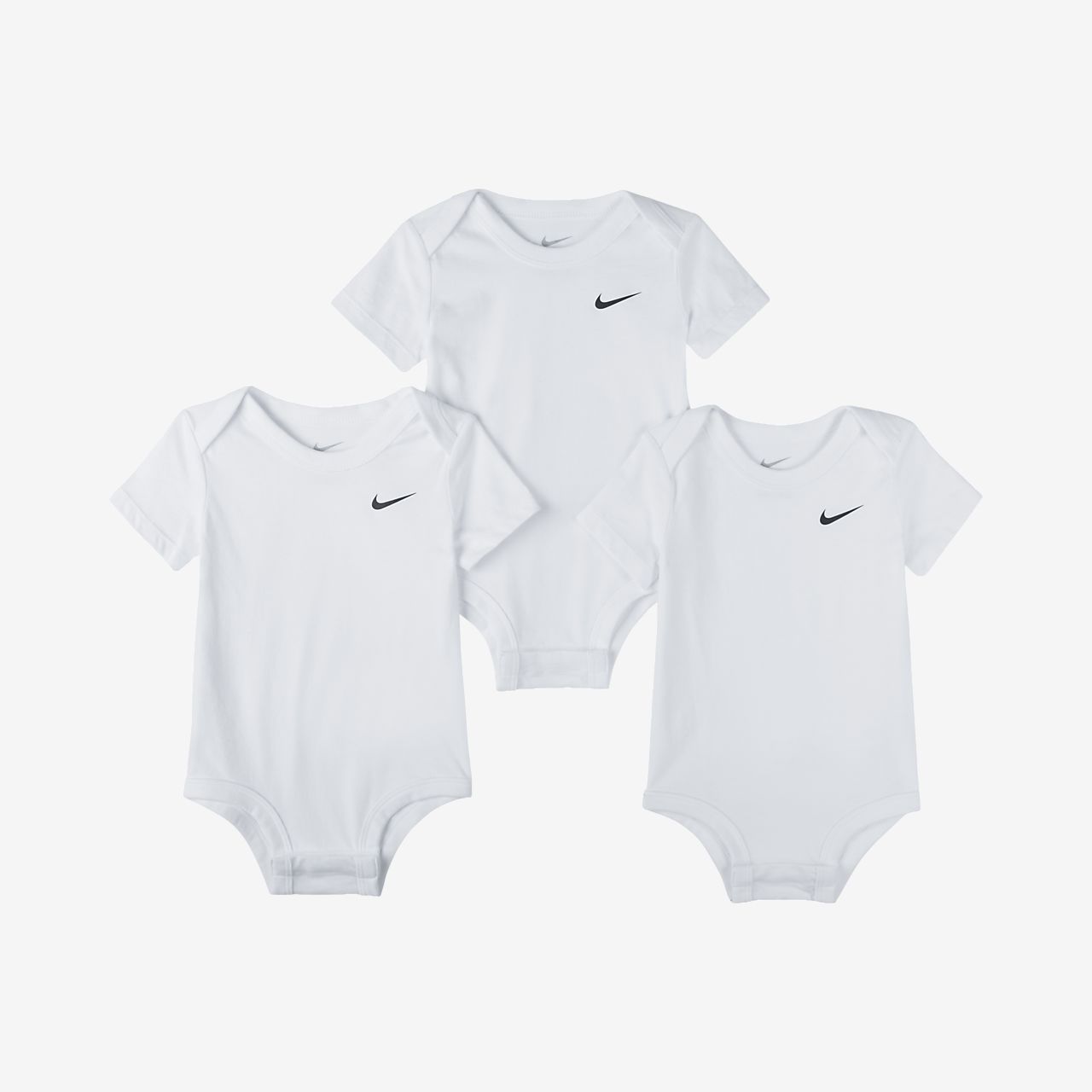 Nike Baby (0–9M) Bodysuit (3-Pack). Nike GB