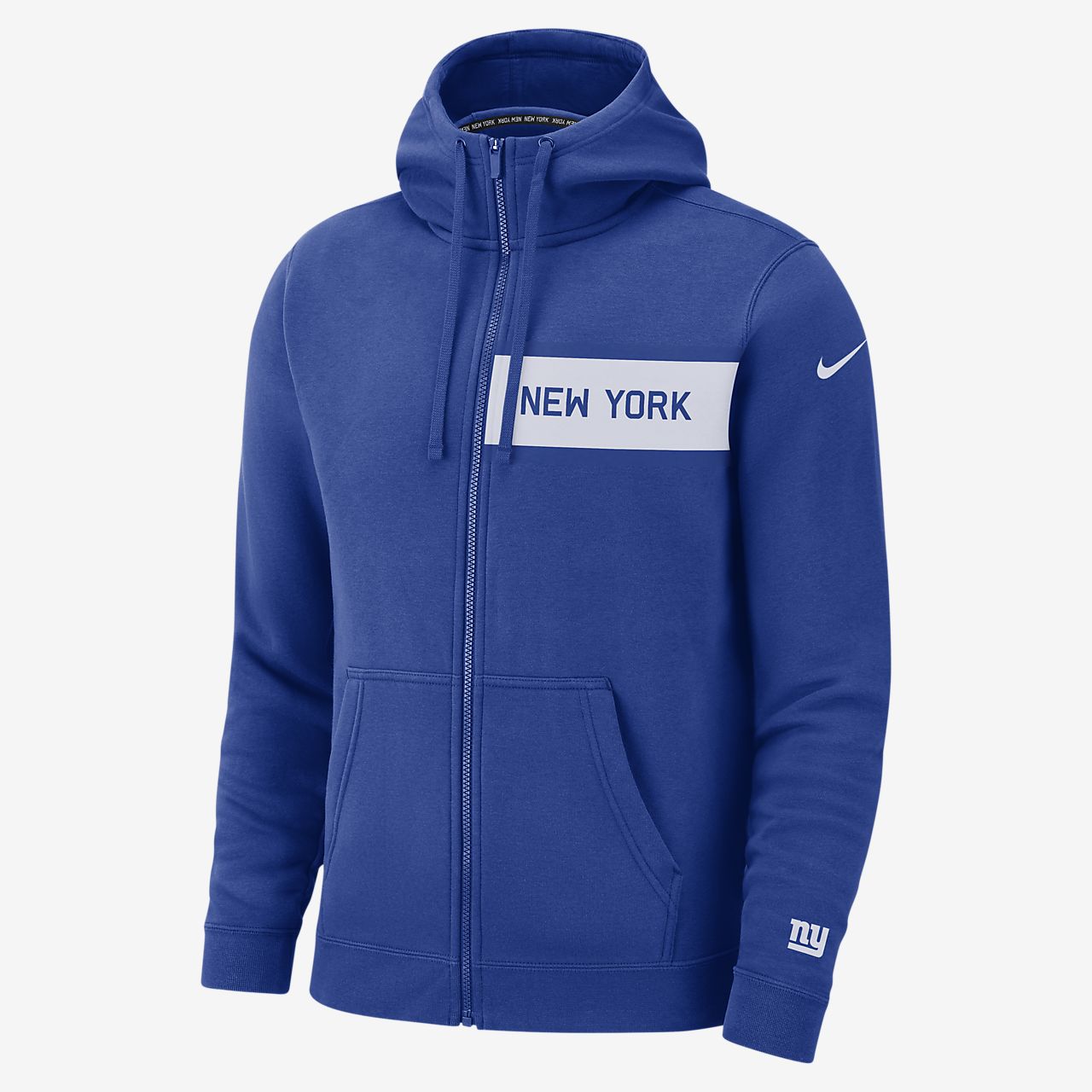 Felpa con cappuccio pullover Nike Fly Fleece (NFL Giants) Uomo Felpa con cappuccio pullover Nike Fly Fleece (NFL Giants) Uomo