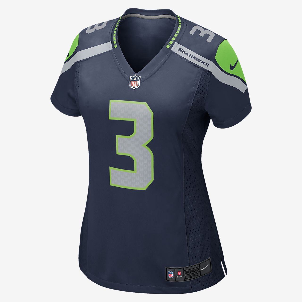 womens white russell wilson jersey