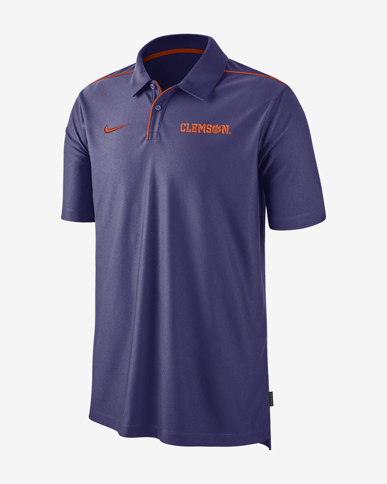 clemson dri fit polo